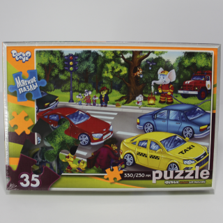 Пазли 35 елементів м*які enfant Danko toys