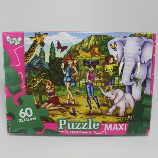 Пазли 60 елементів максі Danko toys Мх60-05-01,02,03,04...16