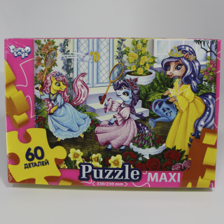 Пазли 60 елементів максі Danko toys Мх60-05-01,02,03,04...16