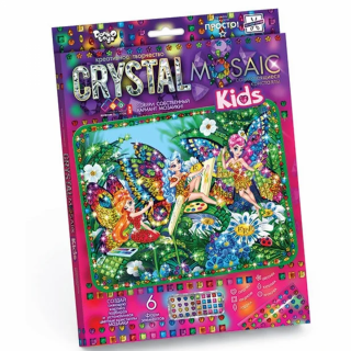 Мозаїка з кристалів "Crystal mosaic kids" CRMk-01-01,02,03,04...10