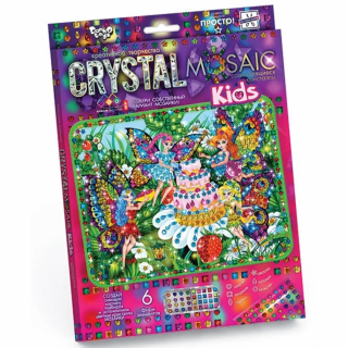 Мозаїка з кристалів "Crystal mosaic kids" CRMk-01-01,02,03,04...10