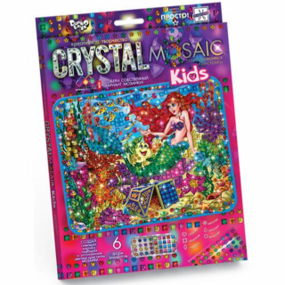 Мозаїка з кристалів "Crystal mosaic kids" CRMk-01-01,02,03,04...10