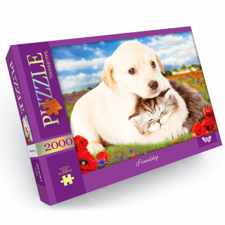 Пазли 2000 елементів Danko toys С2000-01-01,02,03,04...10