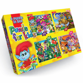 Пазли 54\20 елементів Danko toys К5420-02-01,02,03...12