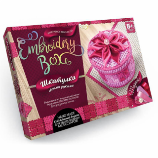 Шкатулка Embroidery Box Danko toys ЕМВ-01-01