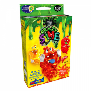 Безопасный образовательный набор Проведение опытов "Crazy Slime" мини Danko toys SLM-02-01U, 02U, 03U, 04U