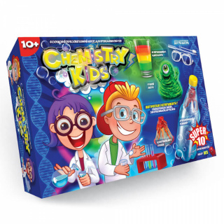 Набір для проведення дослідів "CHEMISTRY KIDS" економ. Danko toys CHK-02-01