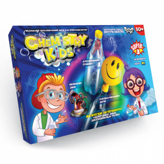 Набір для проведення дослідів "CHEMISTRY KIDS" економ. Danko toys CHK-02-01