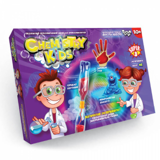 Набір для проведення дослідів "CHEMISTRY KIDS" економ. Danko toys CHK-02-01