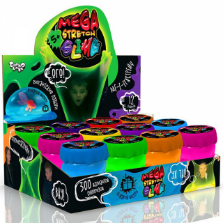 В'язка маса "Mega Stretch Slime" 200г Danko toys SLM-10-01U