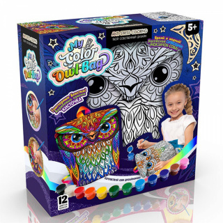 Рюкзачок-сова розмальовка "My color Owl-Bag" COWL-01-01U"