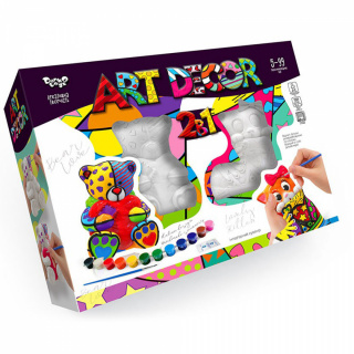 Креативна творчість "ART DECOR" 2 в 1 Danko toys ARTD-02-01U