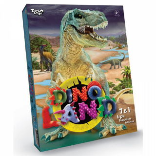 Креативна творчість "Dino Land 7 в 1" Danko toys DL-01-01U