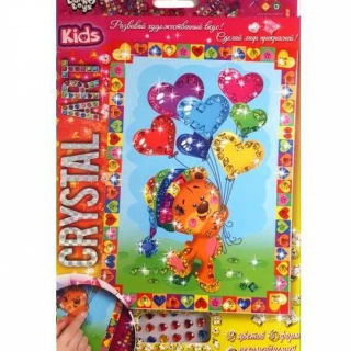 Мозаїка з кристалів "Crystal art kids" CArt-01-01,02,03,04...10