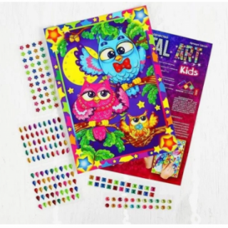 Мозаїка з кристалів "Crystal art kids" CArt-01-01,02,03,04...10